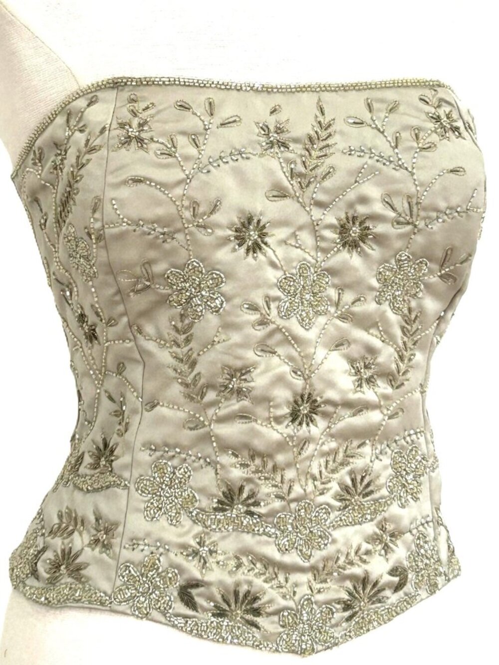 JASDEE Vintage BustierCorset HandWork GottaThreadEmbroidery Beads On Style F3142